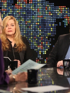 Brittany Murphy’s mother, Sharon, and the late actress’ husband, Simon Monjack, on CNN’s ‘Larry King Live’