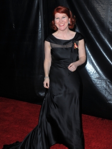 Kate Flannery steps out at NBC, Universal Pictures and Focus Features’ post-Golden Globe Awards party at the Beverly Hilton Hotel in Beverly Hills, Calif., on January 17, 2010