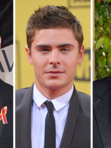 Justin Bartha, Zac Efron, Ed Helms