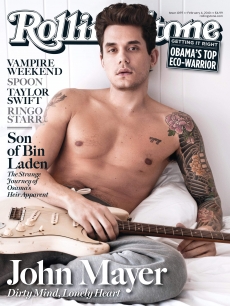 John Mayer on the cover of Rolling Stone