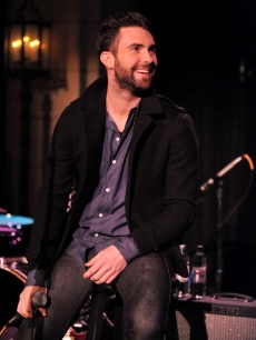 Maroon 5 singer Adam Levine performs at A Night to Benefit Haiti at The Roosevelt Hotel on January 20, 2010 in Hollywood, California