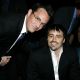 Matthew Perry and Matt LeBlanc in the audience during the 30th Annual People’s Choice Awards at the Pasadena Civic Auditorium January 11, 2004