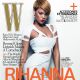 Rihanna on the February 2010 cover of W magazine
