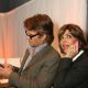 Lisa Rinna and Harry Hamlin call the shots with their Palm Pixi phones at Access Hollywood’s 4th Annual ‘Stuff You Must…' Golden Globes Gifting Lounge at the Sofitel Hotel in LA on January 15, 2010