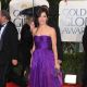 Sandra Bullock sports a royal purple at the 67th Annual Golden Globe Awards held at The Beverly Hilton Hotel on January 17, 2010 in Beverly Hills, California