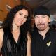 The Edge with wife Morleigh Steinberg arrive at the 2010 Weinstein Company Golden Globes After Party