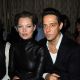 Kate Moss and Jamie Hince attend the Miu Miu Pret a Porter show as part of the Paris Womenswear Fashion Week Spring/ Summer 2010, Paris, France, October 7, 2009