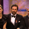 2010 Golden Globes Backstage: ‘Mad Men’ Cast On Their Win & Jon Hamm’s Beard