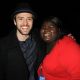 Justin Timberlake and Gabourey Sidibe at the Hope For Haiti Now: A Global Benefit For Earthquake Relief telethon on January 22, 2010 in Los Angeles, California