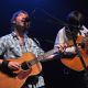Thom Yorke and Jonny Greenwood of Radiohead perform at a benefit concert on behalf of the Oxfam Haiti Relief Fund, Los Angeles, January 24, 2010