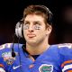 Quarterback Tim Tebow #15 of the Florida Gators stands on the sidelines during the Allstate Sugar Bowl against the Cincinnati Bearcats at the Louisana Superdome, New Orleans, January 1, 2010