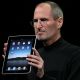 Apple Inc. CEO Steve Jobs holds up the new iPad as he speaks during an Apple Special Event at Yerba Buena Center for the Arts January 27, 2010 in San Francisco, Calif.