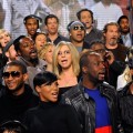 Celine Dion, Justin Bieber, Usher, Katharine McPhee, will.i.am, Toni Braxton, Barbra Streisand and other perform at the “We Are The World 25 Years for Haiti” on February 1, 2010 in LA
