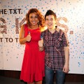 Former ‘American Idol’ stars Jordin Sparks and David Archuleta step out at the 3rd Annual Jordin Sparks Experience event in Miami Beach, Florida, on February 3, 2010