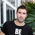 Brody Jenner relaxes at the Garnier Fructis Super Salon at Hotel 944 in Miami Beach, Fla., on February 6, 2010