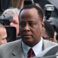 Dr. Conrad Murray arrives at the Airport Courthouse for his arraignment, Los Angeles, February 8, 2010