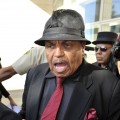 Joe Jackson leaves the courthouse adjacent to Los Angeles International Airport after the arraingment of Dr Conrad Murray on February 8, 2010 in Los Angeles, California