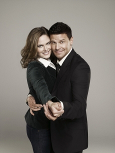 Emily Deschanel and David Borneaz of ‘Bones’
