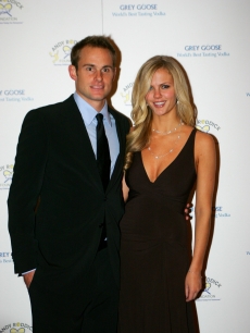 Andy Roddick and wife, model Brooklyn Decker attend the 4th Annual Andy Roddick Foundation Gala at Hilton Austin on November 30, 2009 in Austin, Texas