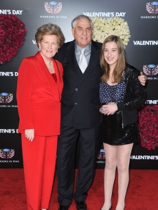 Garry Marshall, granddaughter Charlotte and wife Barbara Marshall arrive at the ‘Valentine’s Day’ Los Angeles premiere held at Grauman’s Chinese Theatre on February 8, 2010