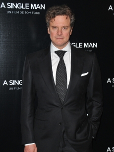 The ever-dapper Colin Firth attends the Paris premiere of ‘A Single Man,’ February 9, 2010