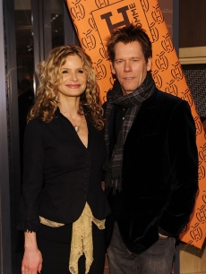 Kyra Sedgwick and Kevin Bacon attend the opening of the first Hermes Men’s Store on Madison Avenue, NYC, February 9, 2010