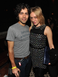 Adrian Grenier and actress Chloe Sevigny attend the ‘How to Make it in America’ screening after party hosted by the Cinema Society and HBO at The Bowery Hotel, NYC, February 9, 2010