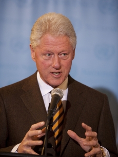 Former President Bill Clinton, January 21, 2010