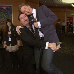 2010 Grammy Awards: Backstage With Stephen Colbert