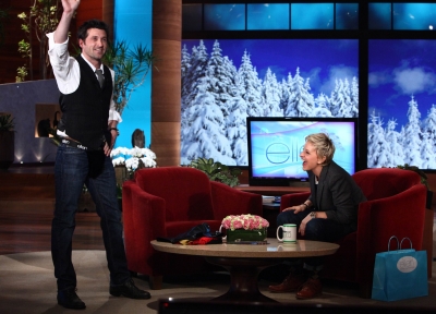 Patrick Dempsey visits ‘The Ellen DeGeneres Show’ on February 10, 2010