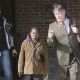 Gary Coleman walks out of the court building in Santaquin, Utah, with his attorney Randy Kester, Feb. 8, 2010