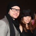 Justin Timberlake and Jessica Biel attend the Paris68 Fall 2010 Fashion Show during the Mercedes-Benz Fashion Week at Milk Studios in New York City on February 18, 2010   
