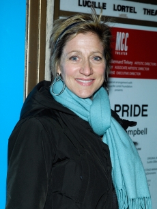 ‘Nurse Jackie’s’ Edie Falco attends the opening night of ‘The Pride’ off-Broadway at the Lucille Lortel Theatre, NYC, February 16, 2010