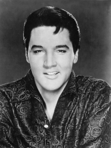 Elvis Presley poses for a portrait in circa 1963