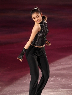 Kim Yu-na performs at the ISU Grand Prix of Figure Skating Final on Day 4 on December 6, 2009
