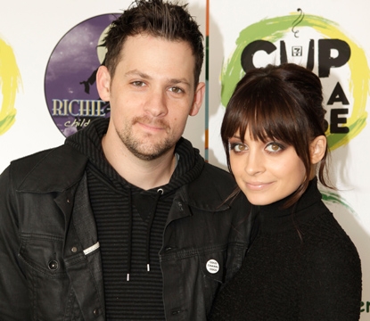 Joel Madden and Nicole Richie attend the The Richie-Madden Children’s Foundation and 7-Eleven’s ‘Coffee Cup with a Cause’ program to benefit the Beyond Shelter Neighborhood Resource Center on February 9, 2010 in Los Angeles