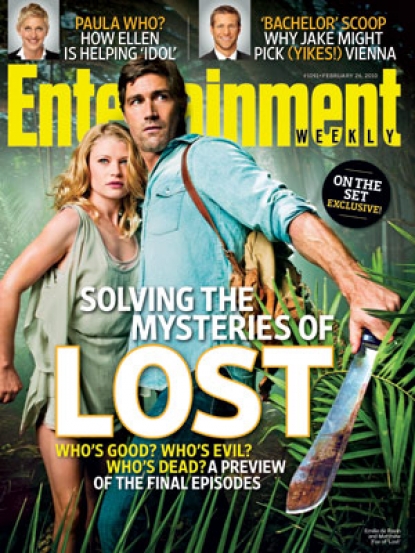 ‘Lost’ stars Emilie de Ravin and Matthew Fox grace the cover of Entertainment Weekly