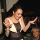 Lindsay Lohan gets down while promoting her 6126 Leggings Line at The Pool at Harrah’s Resort Atlantic City in Atlantic City, New Jersey on February 20, 2010