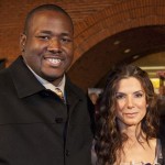 Quinton Aaron and Sandra Bullock attend ‘The Blind Side’ benefit premiere at the Prytania Theatre in New Orleans, Louisiana on November 19, 2009