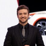 Justin Timberlake presents the Audi A1 during the first press day at the 80th Geneva International Motor Show on March 2, 2010 in Geneva, Switzerland