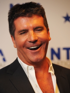 Simon Cowell appears backstage at the National Television Awards held at O2 Arena, London, January 20, 2010