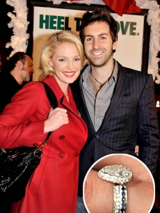 Katherine Heigl and husband Josh Kelley arrive at the Los Angeles premiere of ‘Marley & Me’ in Los Angeles, Calif. on December 11, 2008   