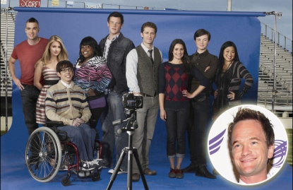 The cast of ‘Glee’/Neil Patrick Harris
