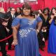 Gabourey Sidibe sports blue at the 82nd Annual Academy Awards held at Kodak Theatre in Hollywood, California on March 7, 2010 