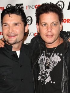 Corey Feldman and Corey Haim in 2007
