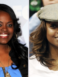 Paige Miles from ‘American Idol’ and Keisha Knight Pulliam
