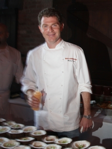 Bobby Flay cooks up a storm in July 2009