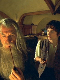 Ian McKellen and Elijah Wood in 2001’s ‘The Lord of the Rings: The Fellowship of the Ring’