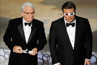 Steve Martin and Alec Baldwin on stage during the 82nd Annual Academy Awards held at Kodak Theatre on March 7, 2010 in Hollywood, Calif.