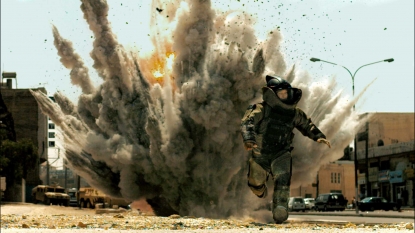 An exposive scene from ‘The Hurt Locker’